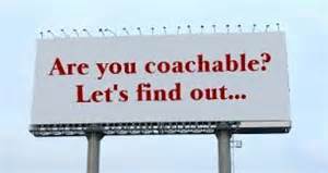 Are You Coach-able